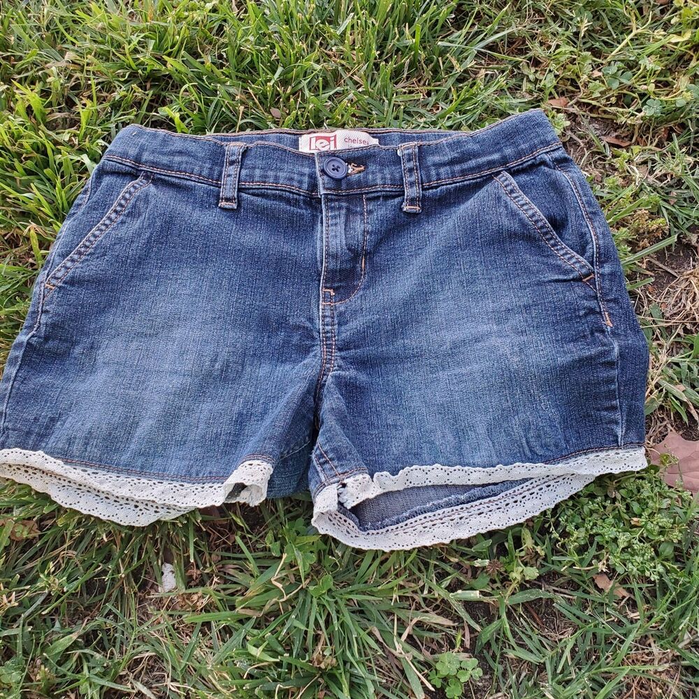 Girls L.e.i. Denim Shorts Size 12